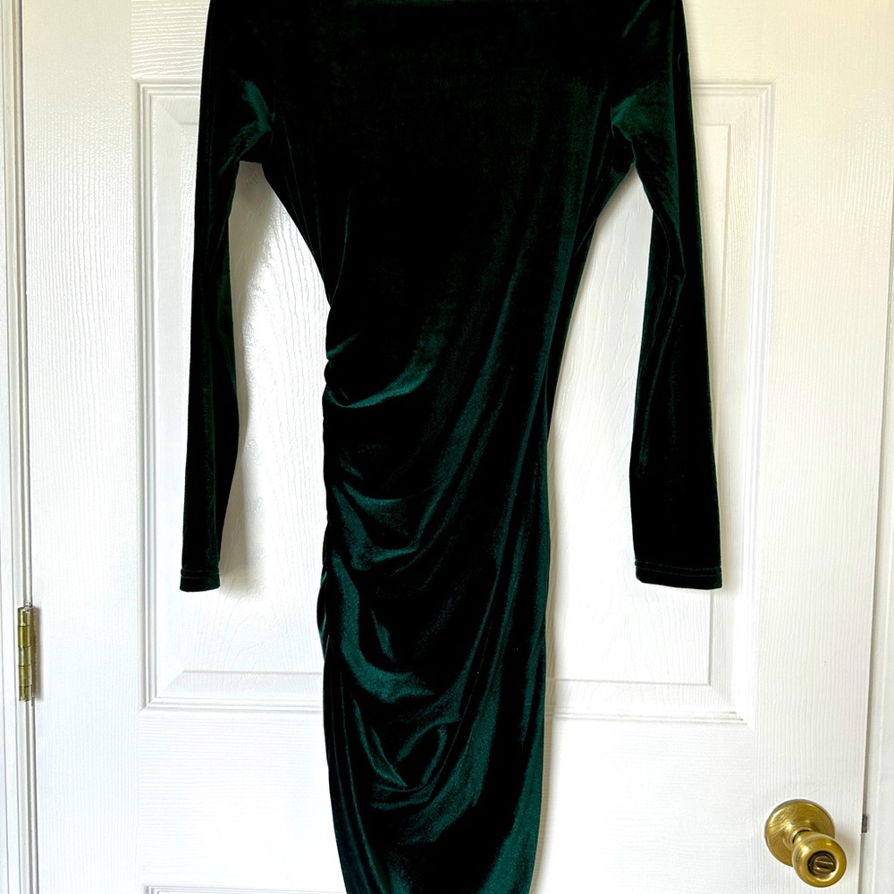 Guberry Dark green dress - Picture 2 of 4